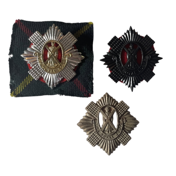 Royal Scots Cap Badge Lot