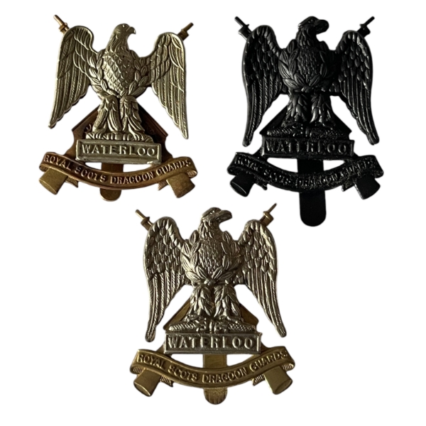 The Royal Scots Dragoon Guards Cap Badge Lot