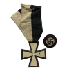 Image 1 : Italian Fascist WW2 Front Medal and German Nazi Party Badge