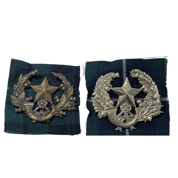 Cameronians Cap Badge Lot
