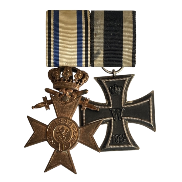 WW1 German Military Medal Pair