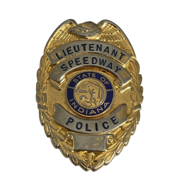 Old Vintage Indiana Speedway Police Badge