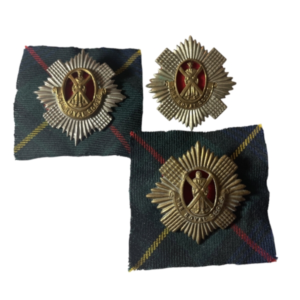 Royal Scots Cap Badge Lot
