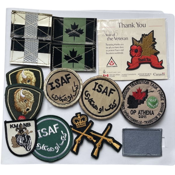 Modern Canadian Forces ISAF, OP ATHENA, Reflective Patches & more