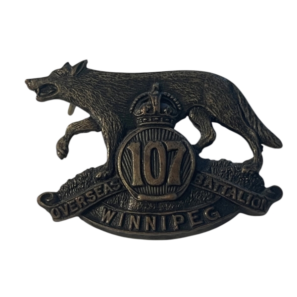 WW1 CEF 107th Battalion (Winnipeg) Cap Badge