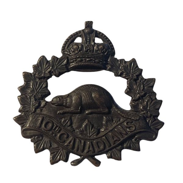 WW1 CEF 10th Battalion (Calgary) Cap Badge