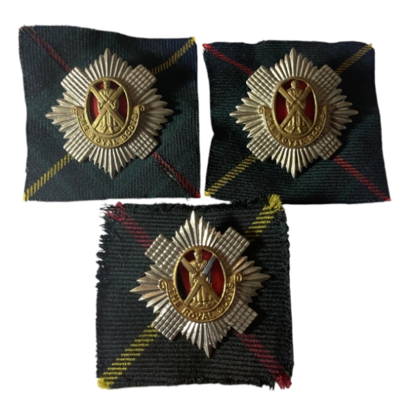 Royal Scots Cap Badge Lot