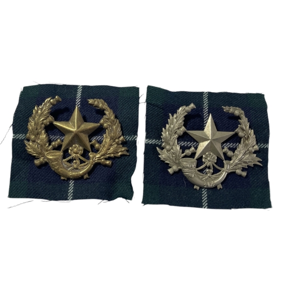 Cameronians Cap Badge Lot