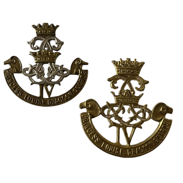 4th Princess Louise Dragoon Guards Badge Lot