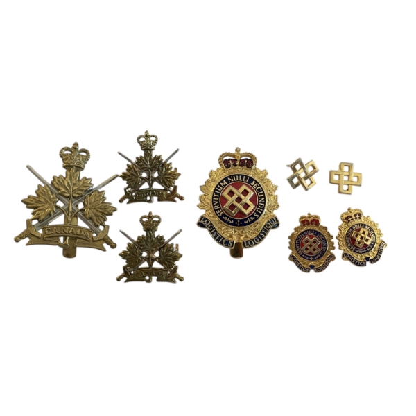 Canadian Military Branch Badge Lot - Men's General List & Logisitics Branch