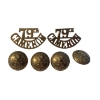 Image 1 : Pre WW1, 79th Cameron Highlanders of Canada Shoulder Title & Uniform Button Lot
