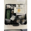 Image 1 : Plastic case of Military Rank insignia, Veterans Affairs pins, and other lapel pins