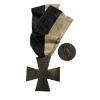 Image 2 : Italian Fascist WW2 Front Medal and German Nazi Party Badge