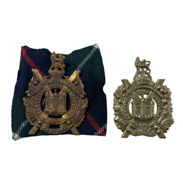 King's Own Scottish Borderers Cap Badge Lot 