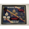Image 1 : British Royal Marines Badge Display