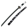 Image 1 : Black Sword Functional Damascus Katana (Cow Prints)