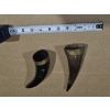 Image 1 : 2 pack of small incomplete powder horns