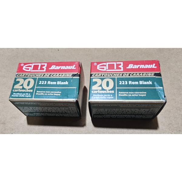 40 Barnaul .223 Rem Blanks 