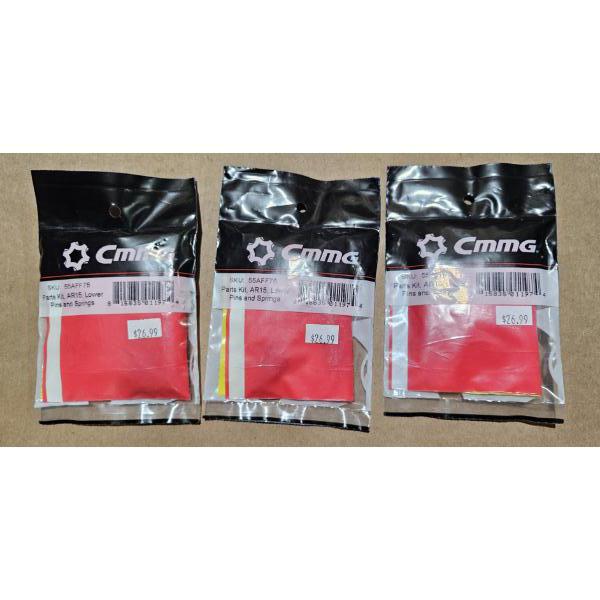 3 Pack of CMMG AR-15 Lower Pins and Springs