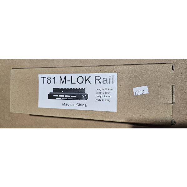 Type 81 Mlok Rails