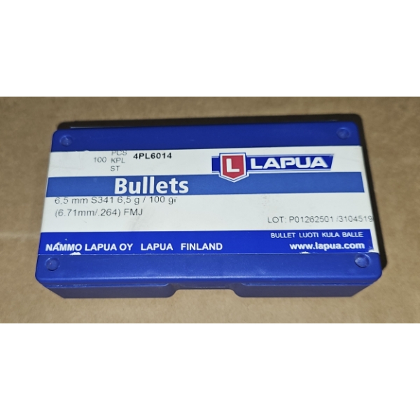 Lapua 6.5mm Projectiles 