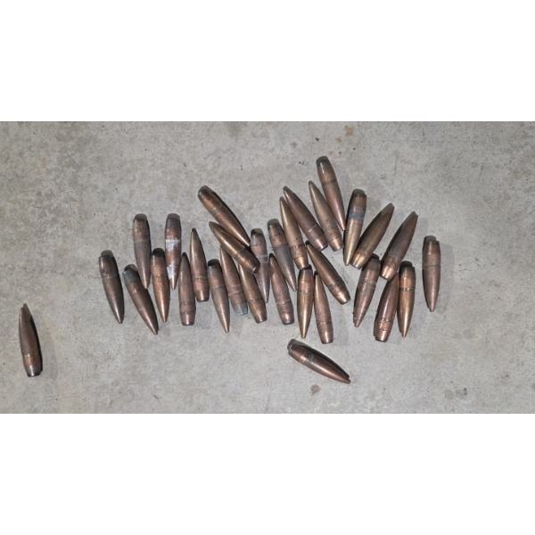 31 Pack of .50 BMG Projectiles 