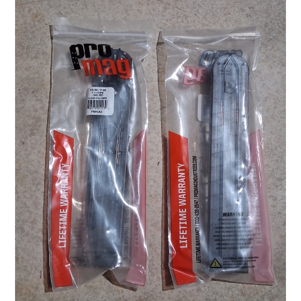 2 Pack of Promag P90 Magazines