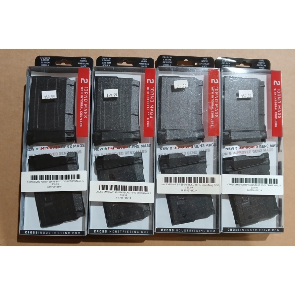 4 Pack of Cross Mags