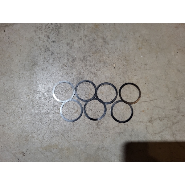 7 Pack of Barrel Nut Shims