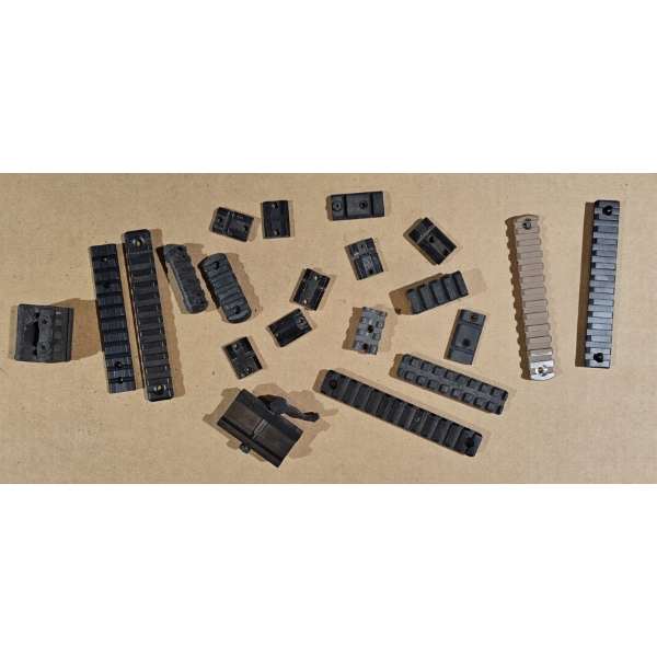Lot of Mystery Rail Segments 