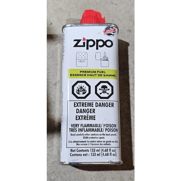 12 Pack of Zippo Branded Lighter Fluid