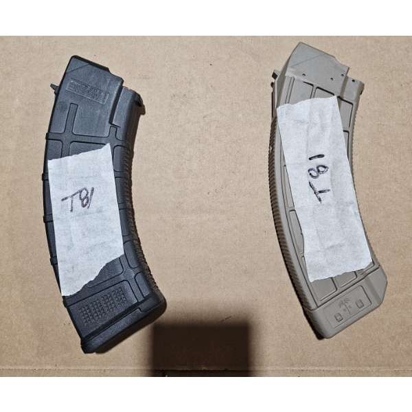 2 Polymer AK Mags Modified for Type 81