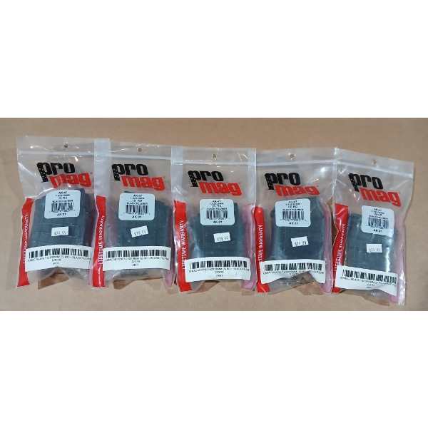 5 Pack of 5rd AK Mags