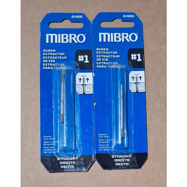 2 Pack of Screw Extractors