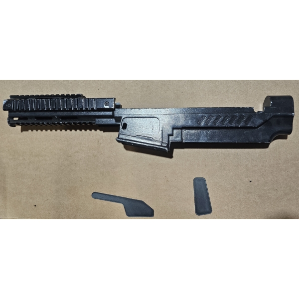 Black SKS Aluminum Chassis (bad paint)