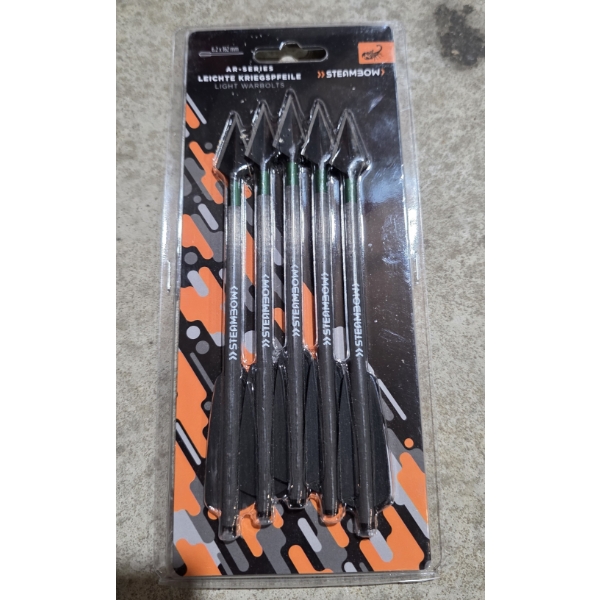 5 Pack of Steambow Arrows