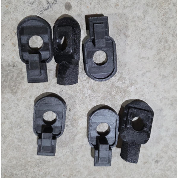 6 Pack of Blemished Alcor to Rem 870 Adapters 