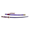 Image 1 : Black Sword Functional Damascus Katana (Zoro Enma)