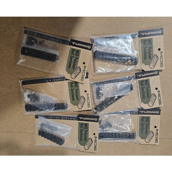 6 Pack of Magpul MOE Rail Segments 