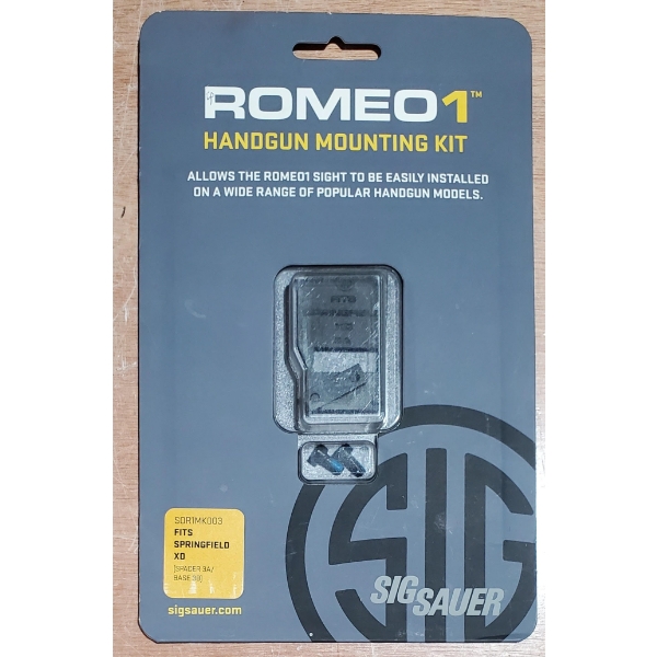 SIG ROMEO1 HANDGUN MOUNTING KIT