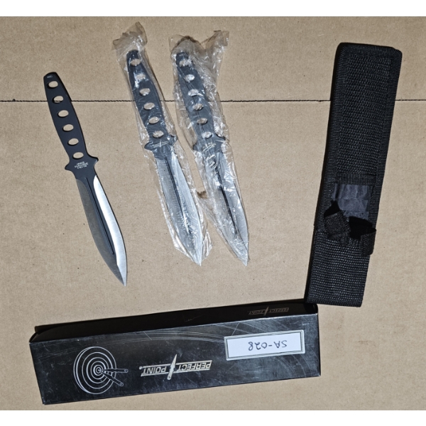3 Pack of Perfect Point Throwing Knives