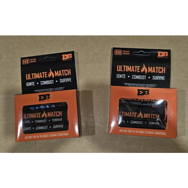 2 pack of EG ultimate matches 