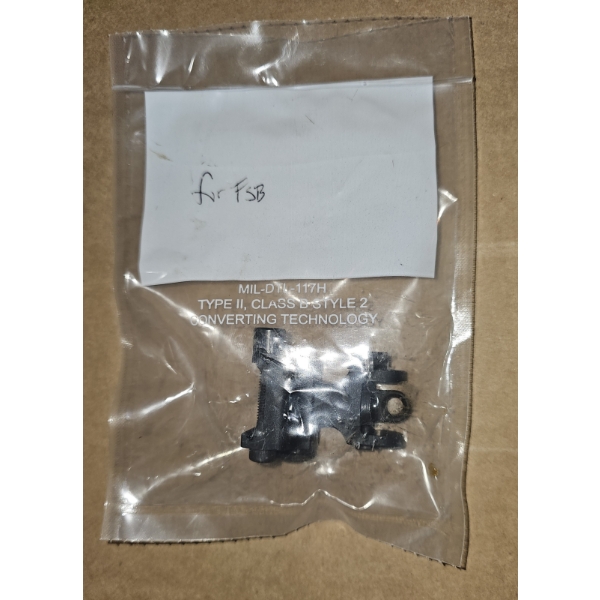 Picatinny pop-up rear ghost ring sight 