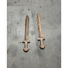 Image 1 : 2 Wooden Practice Swords