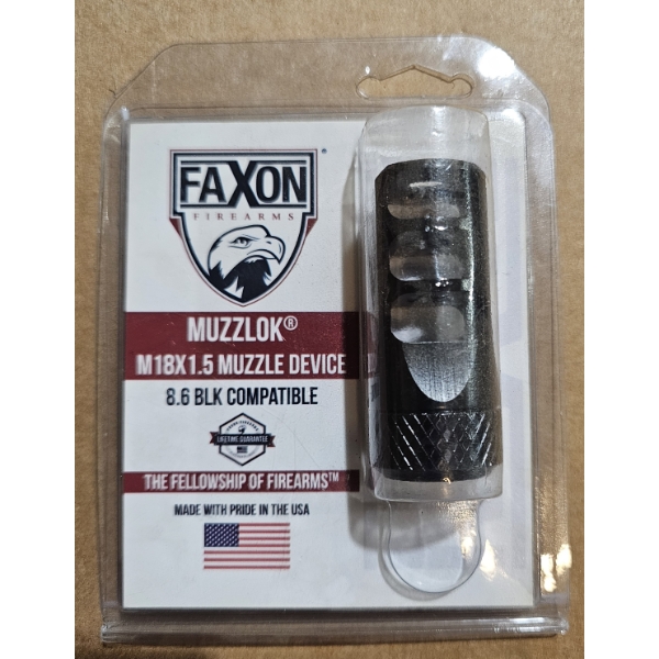 Faxon M18x1.5 Muzzle Brake 