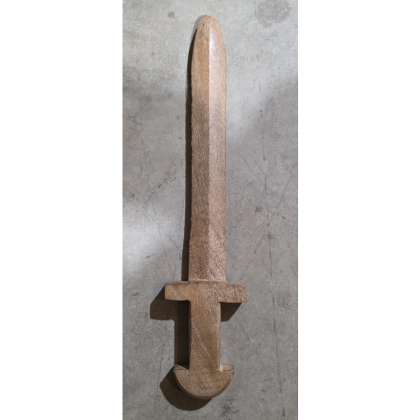WOODEN TRAINING SWORD