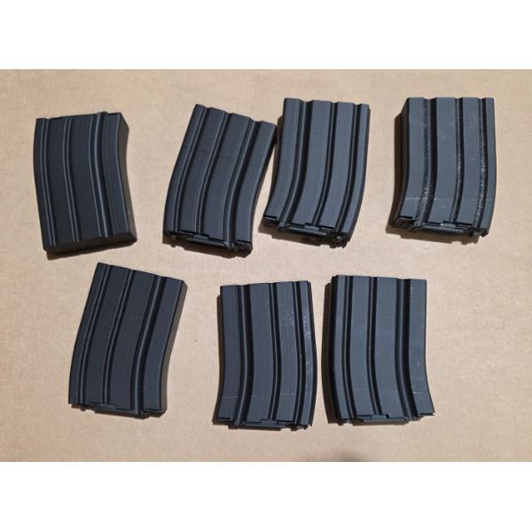 7 PACK OF BLEMISHED LAR MAG EXTENSIONS