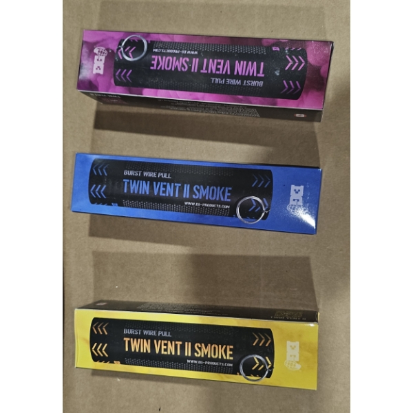 3 pack of twin vent smoke 