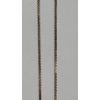 Image 4 : 14K Yellow Gold 18" Serpentine Necklace - Weight: 2.1g