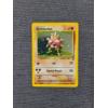 Image 1 : Hitmonchan 8/130 Holo Rare Pokemon Base Set 2 Trading Card With Holo Swirl